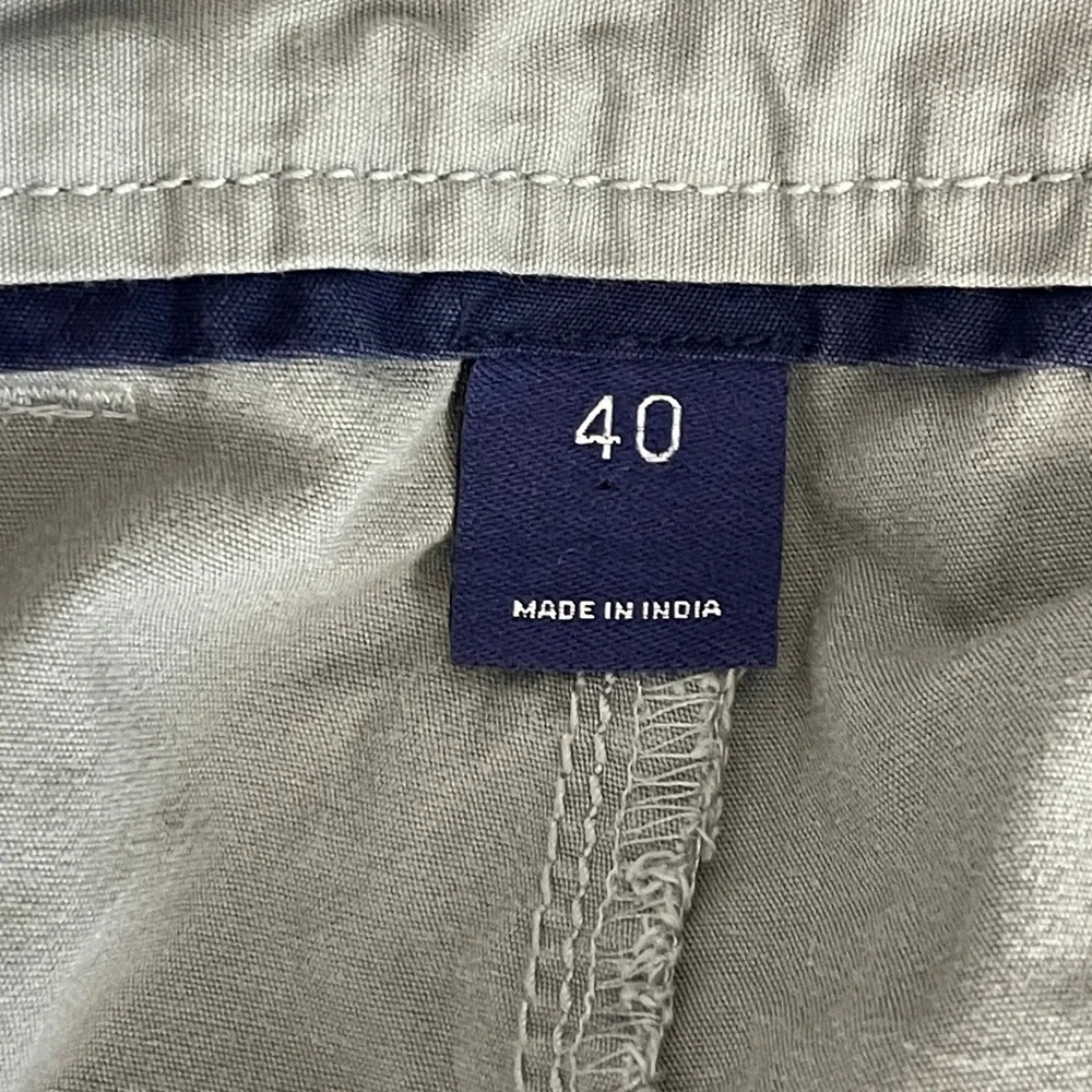 Johnnie-O West Coast Prep Shorts Mens 40 100% Cotton Cloud Break Gray 10